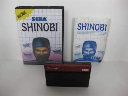 Shinobi (CIB) - Sega Master System Game